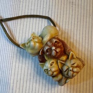 Harmony Kingdom Cat Pendant trinket box Necklace 🐈‍⬛